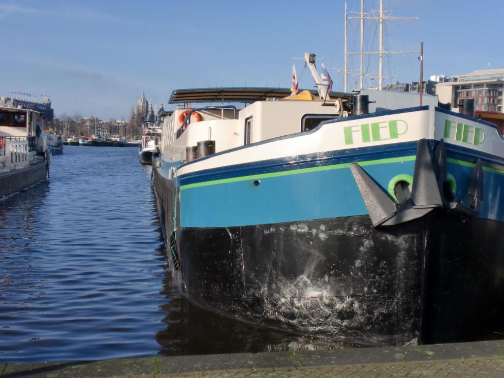 Hotelboat Fiep Amszterdam Kültér fotó