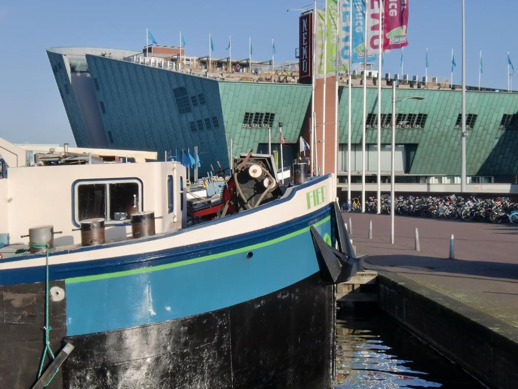 Hotelboat Fiep Amszterdam Kültér fotó